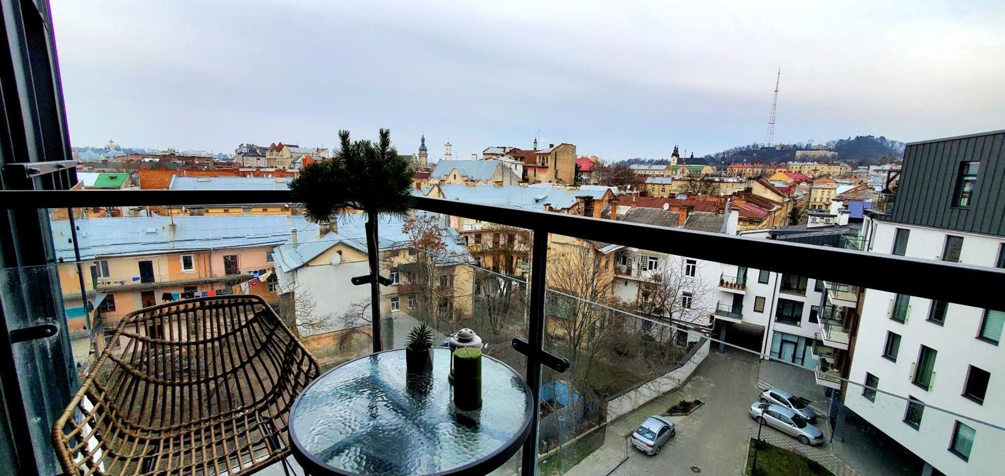 Apart-Terrace On Baker Street Lviv Exterior photo